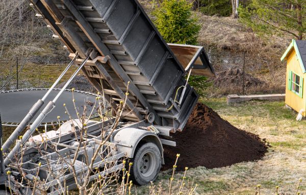 Yard Soil Delivery in Englewood