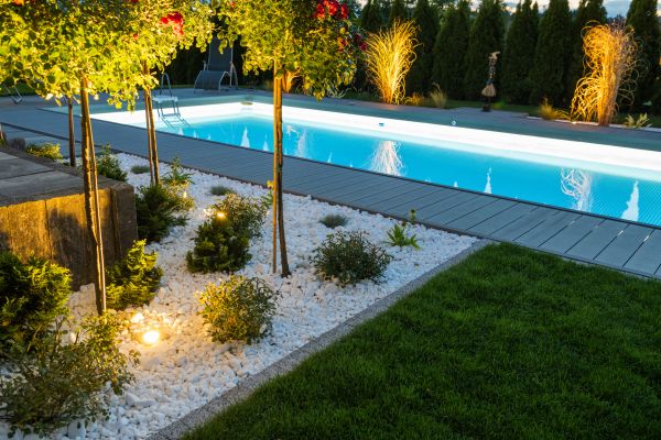 Pool Landscaping Service in Englewood