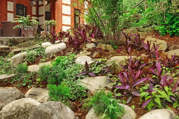 Rock Garden Landscaping in Englewood