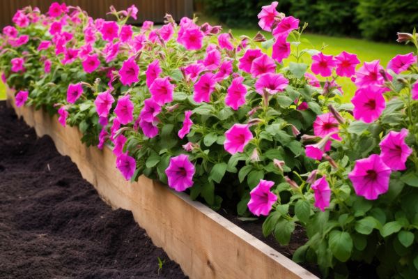 Raised Flower Bed Installation in Englewood
